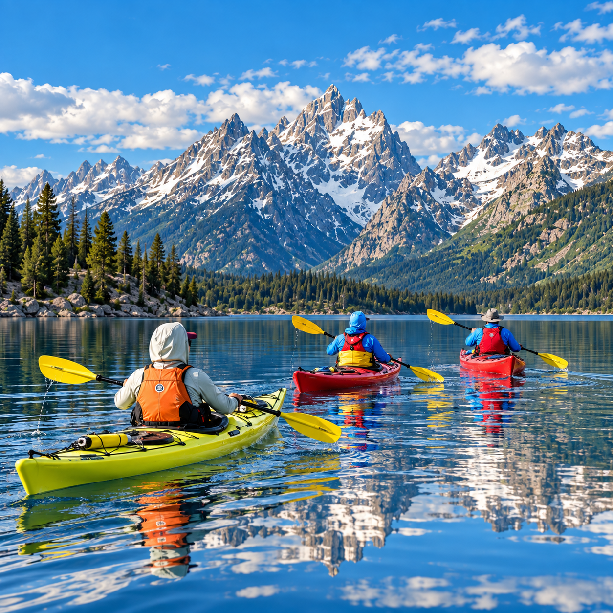 2-Day Private Grand Teton Adventure (7-12 people, 1,200/person)