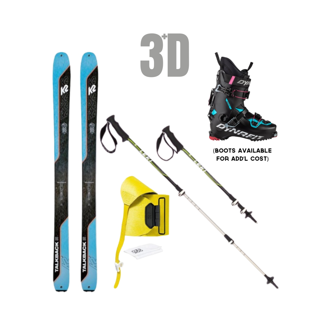K2 Talkback 96 W Alpine Touring Skis (Women’s)