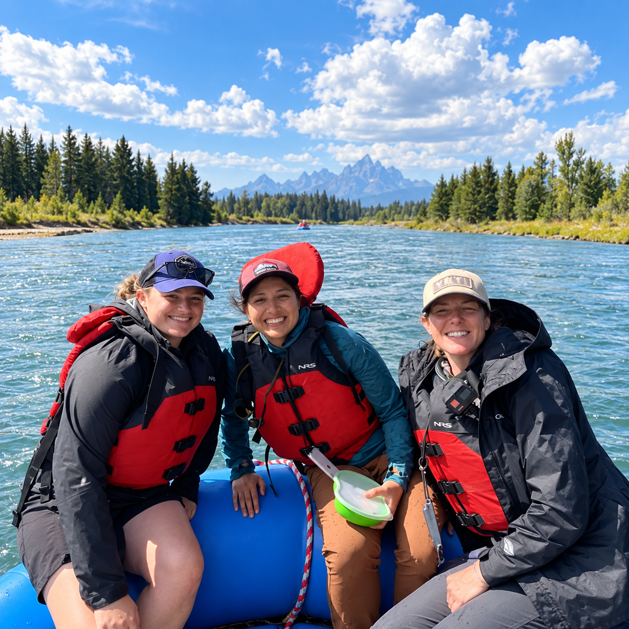 Private Scenic Float Trips on the Snake River (895/raft for 6 people)