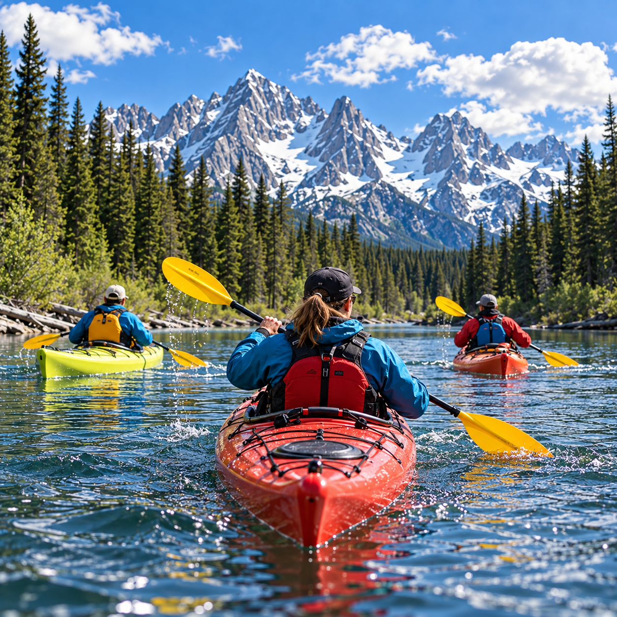 Lewis & Shoshone Lake Overnight Trips (7-10 people, 3-day: 1,595/person)