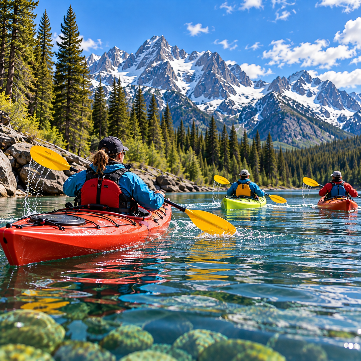 Lewis & Shoshone Lake Overnight Trips (7-10 people, 4-day: 1,895/person)