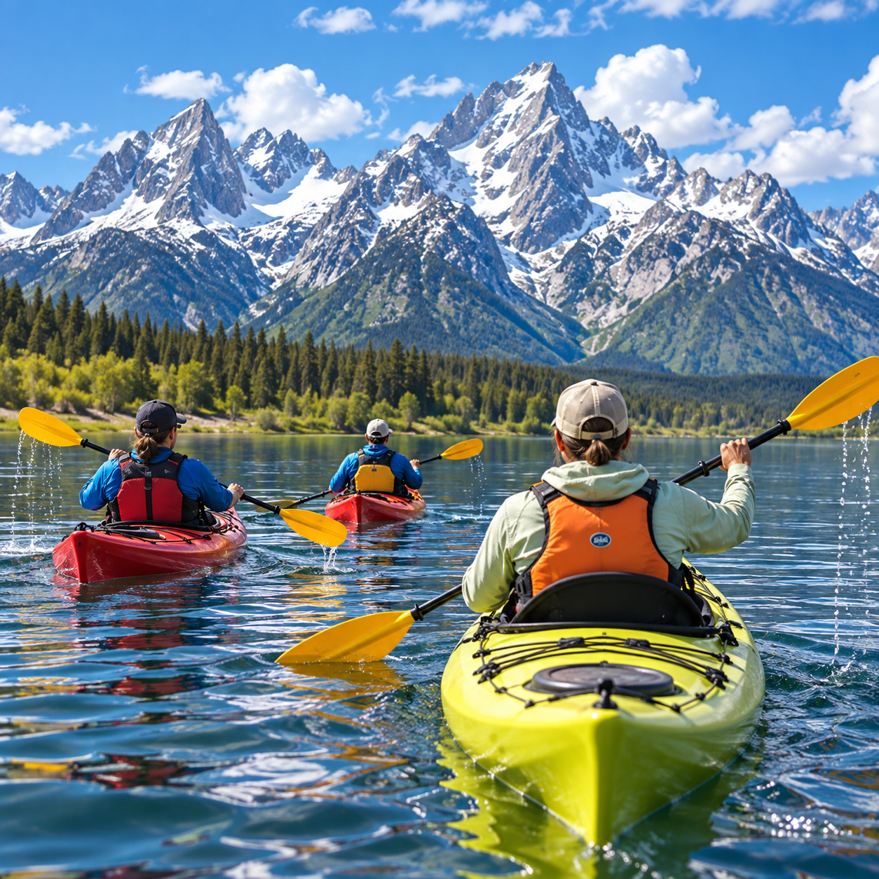 Lewis & Shoshone Lake Overnight Trips (4-6 people, 2-day: 1,250/person)